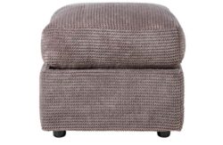 HOME Barney Footstool - Taupe